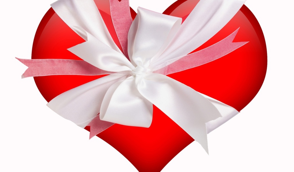 Сердце в подарок на День Влюбленных 14 февраля
