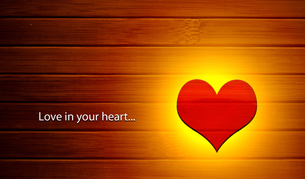 Любовь в нашем сердце