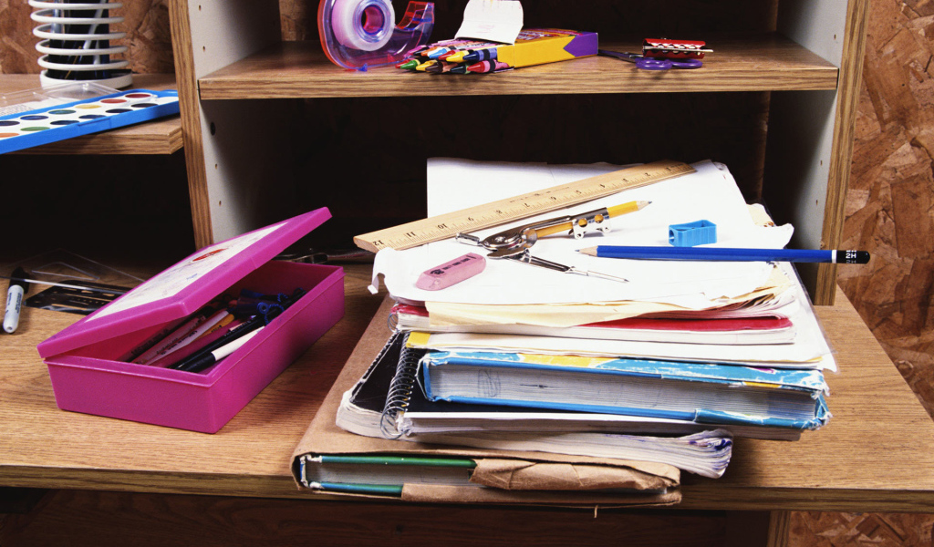 Сборы в школу в День знаний 1 сентября