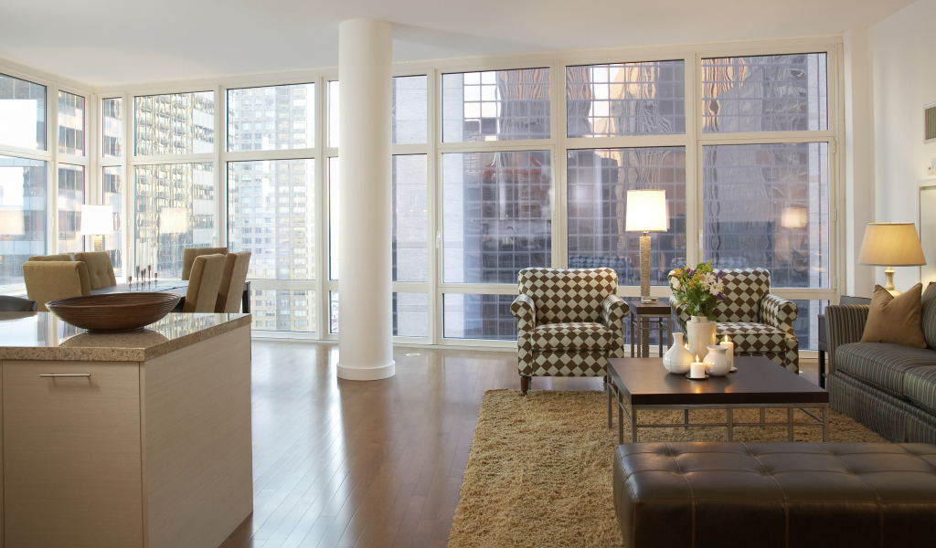 Интерьер городской квартиры