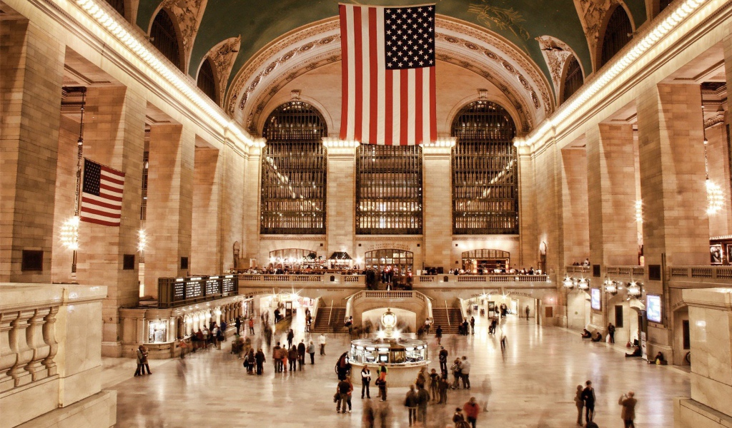 Вокзал в США