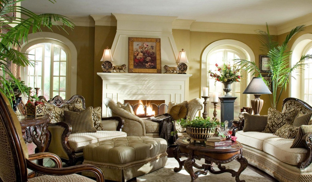 Богатый интерьер квартиры