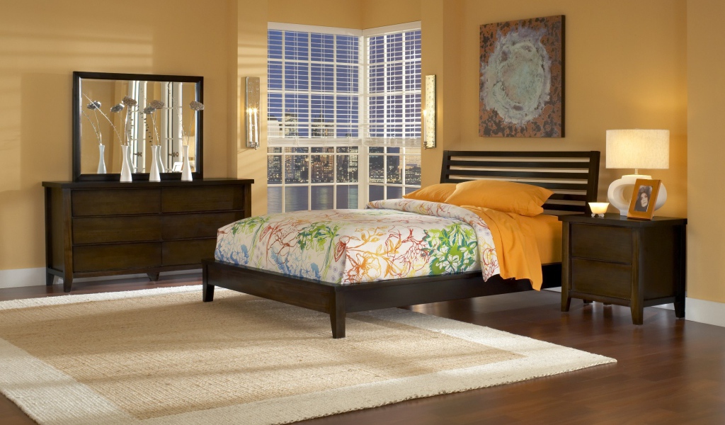 Желтая спальня