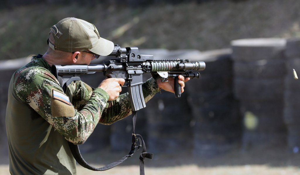 Занятия на стрельбище