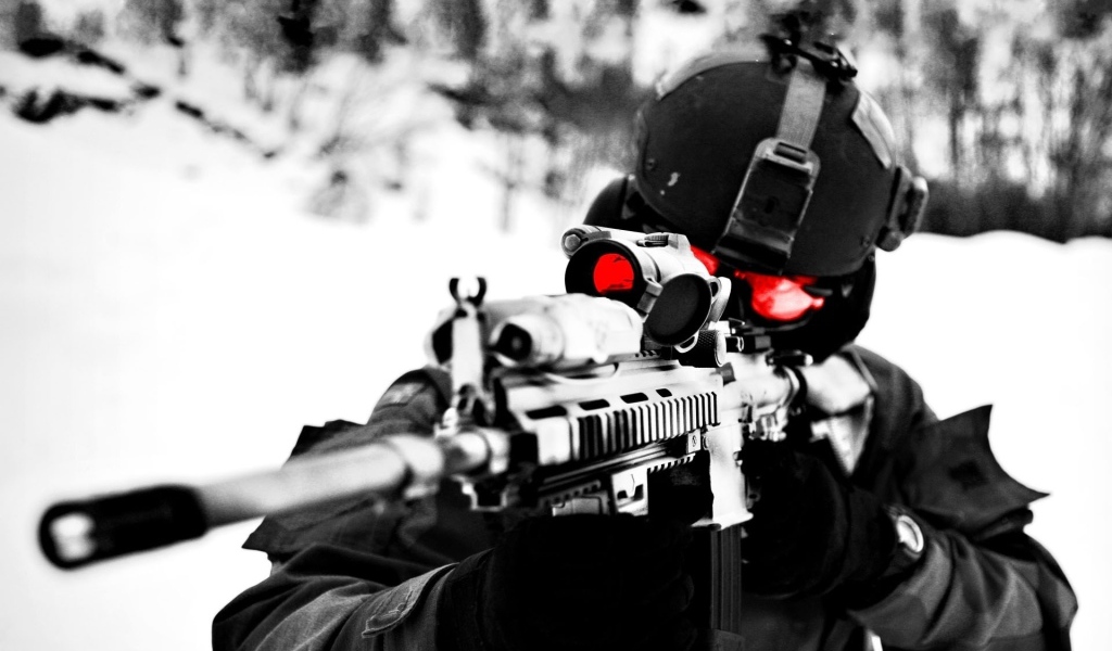 Снайпер из спецназа