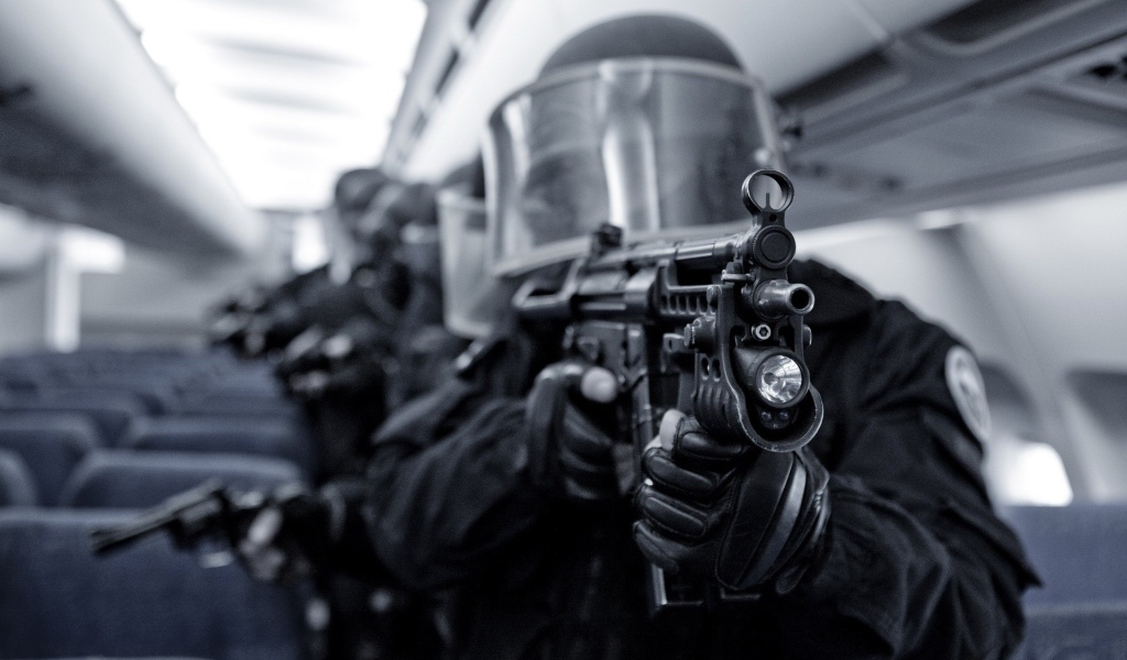 Спецназ в самолете