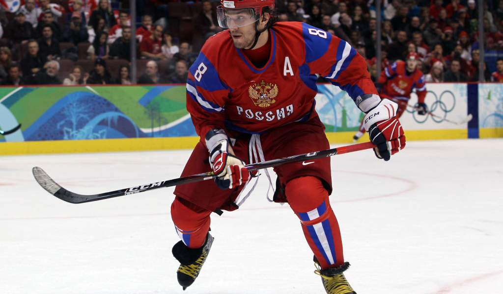 Знаменитый русский спортсмен Александр Овечкин