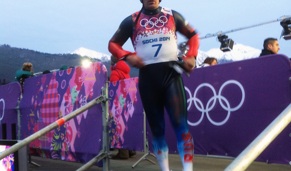 Русский спортсмен Альберт Демченко