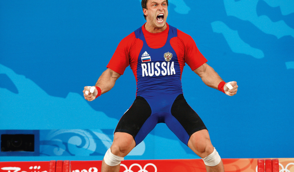 Русский спортсмен Дмитрий Клоков