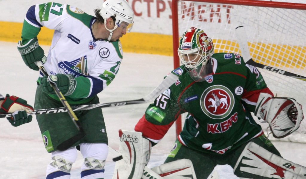 Русский спортсмен Николай Жердев