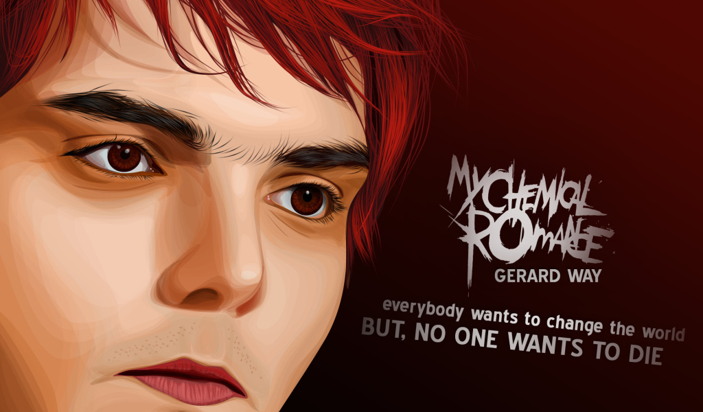 Популярная суперзвезда Джерард Уэй