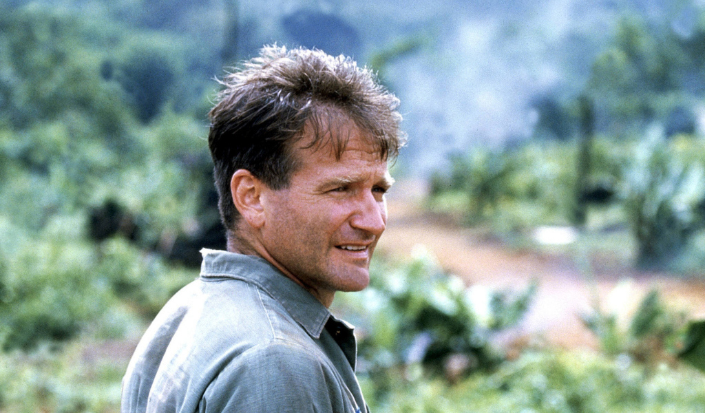 Актер Робин Уильямс во Вьетнаме