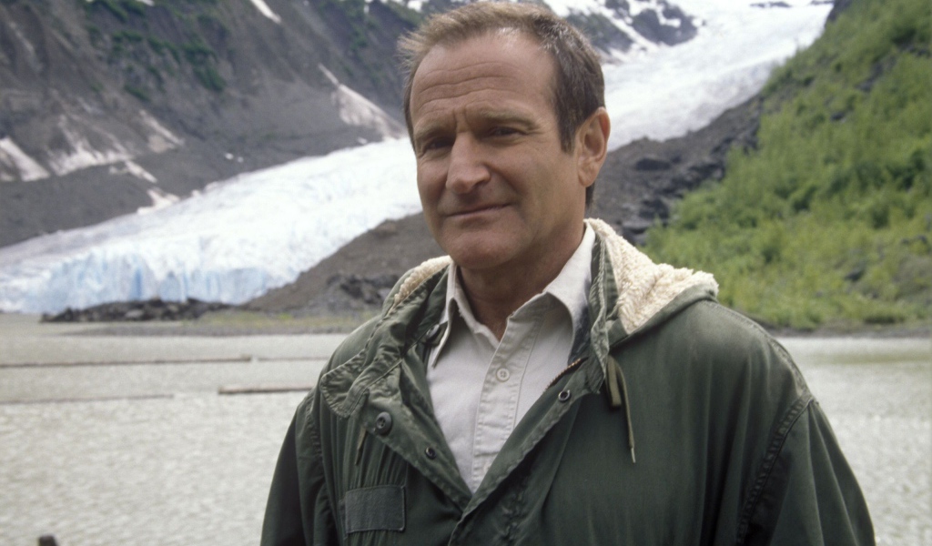 Актер Робин Уильямс на севере