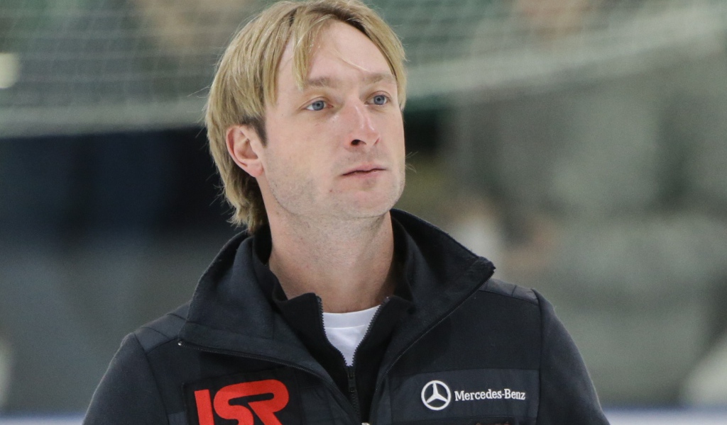 Евгений Плющенко на льду