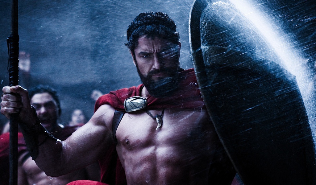 Джерард Батлер в фильме 300