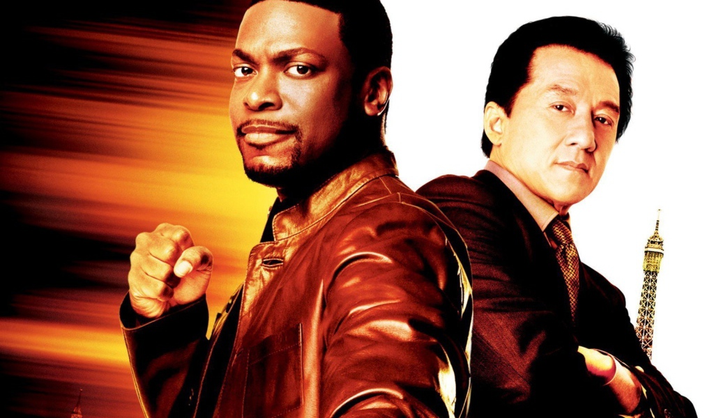 Голливудский Киноактер Джеки Чан и его друг