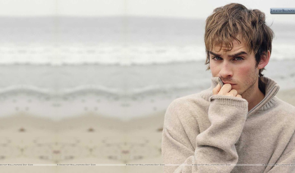 Популярный голливудская кинозвезда Йен Сомерхолдер