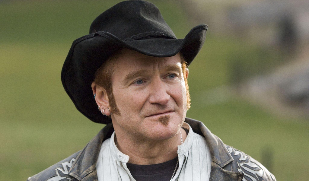 Робин Уильямс в шляпе