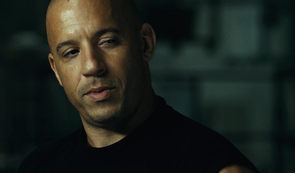 Вин Дизель крупным планом