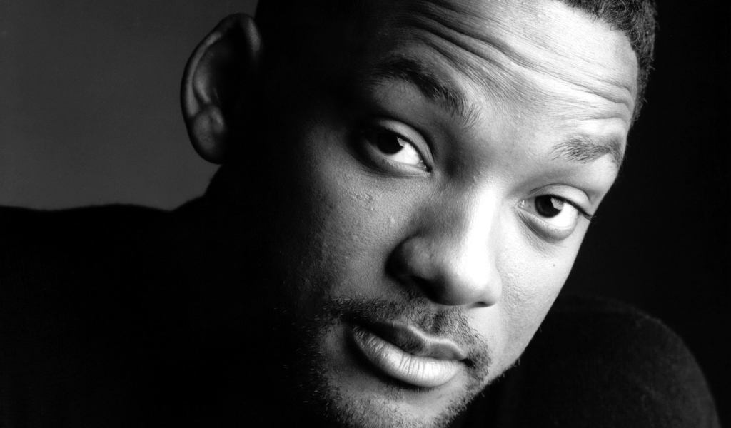 Уилл Смит в черно-белом