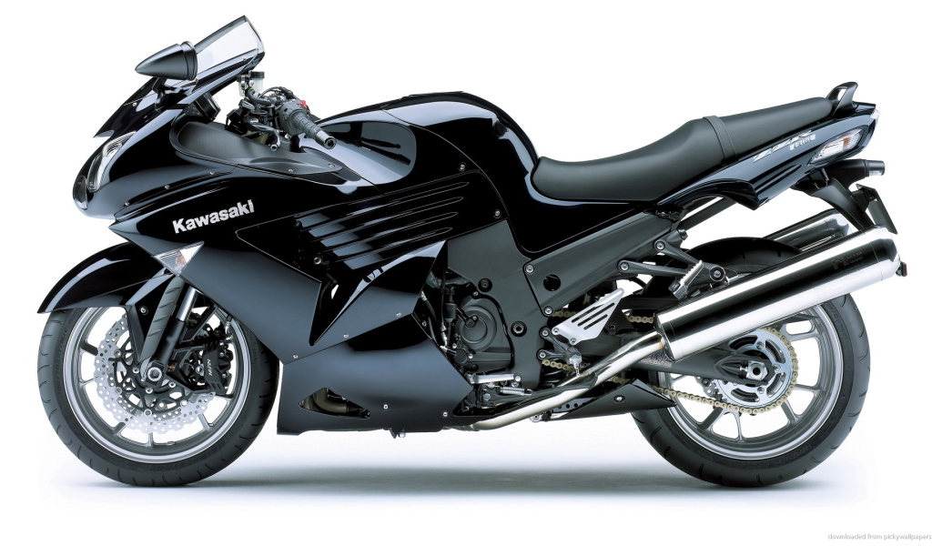 Мотоцикл модели Kawasaki ZZR 1400