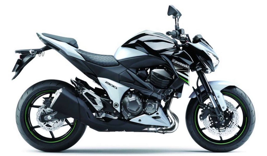 Мотоцикл модели Kawasaki Z 800