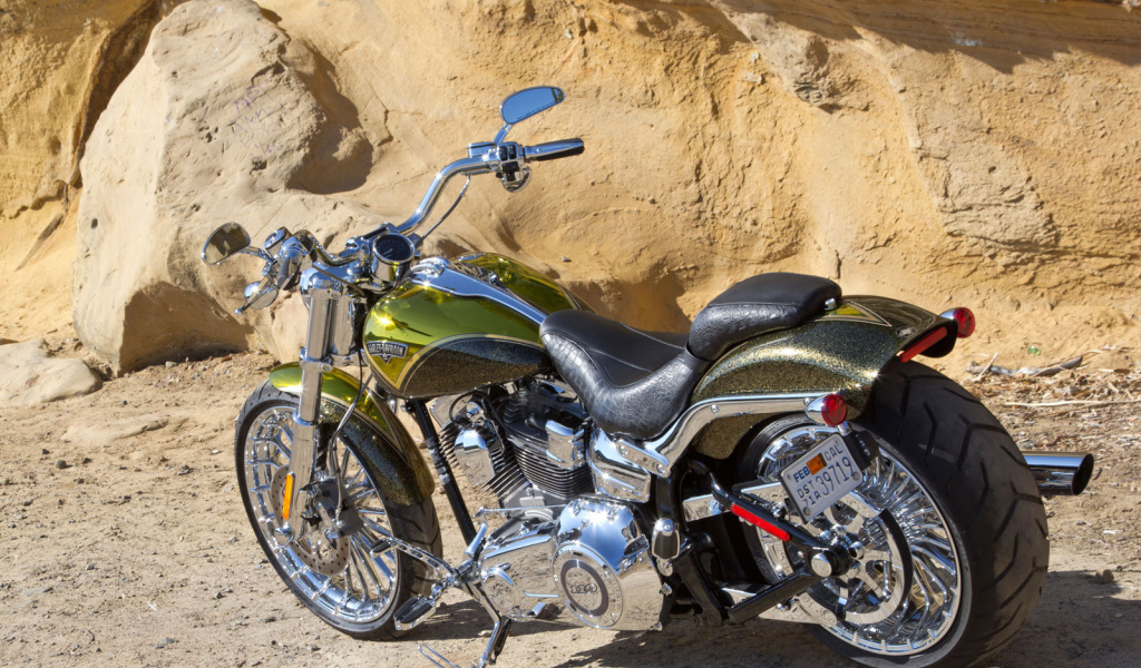 Невероятный мотоцикл Harley-Davidson CVO Breakout