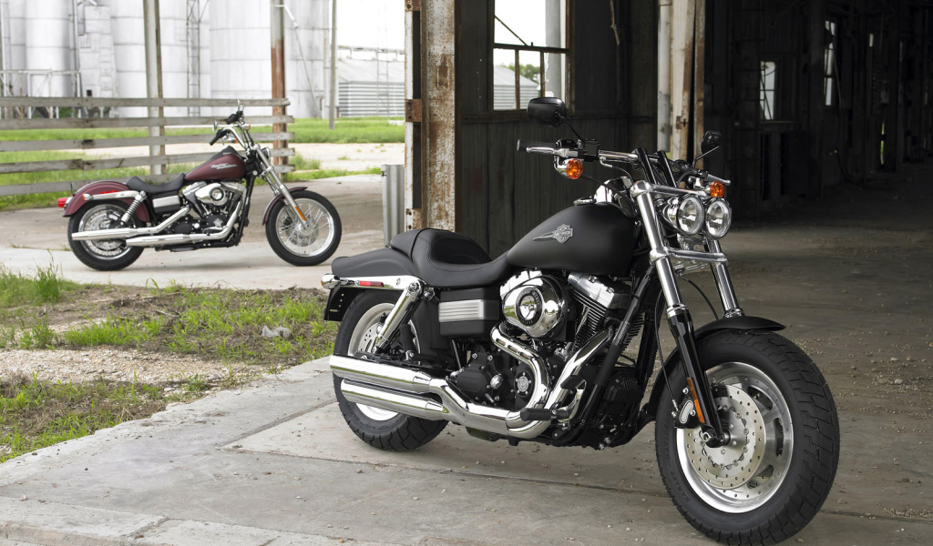 Невероятный мотоцикл Harley-Davidson Dyna Super Glide Custom