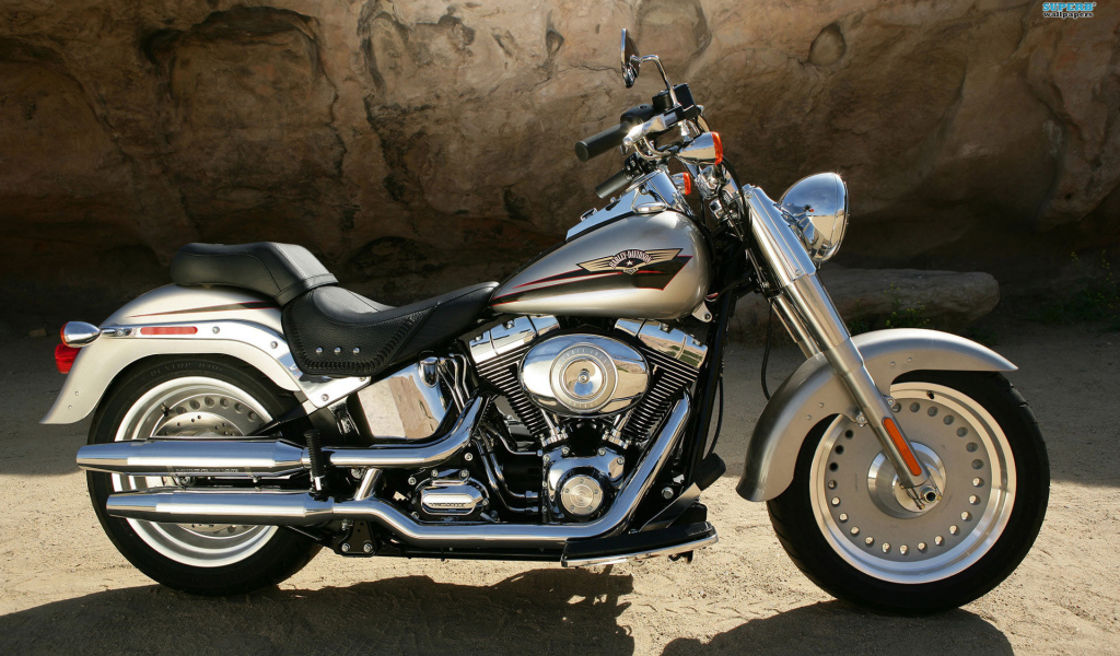 Невероятный мотоцикл Harley-Davidson Fat Boy