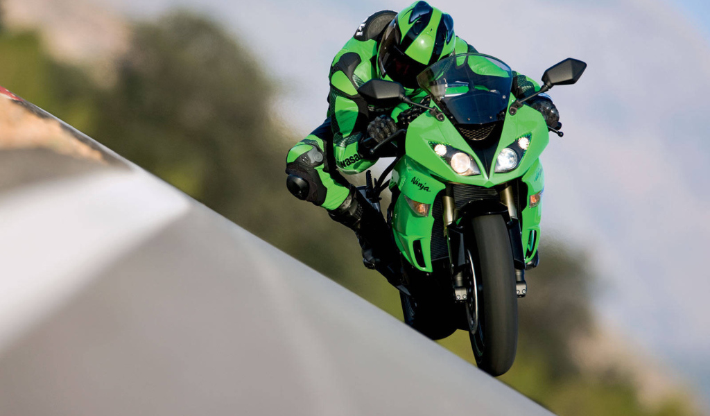 Невероятный мотоцикл Kawasaki Ninja ZX-6R
