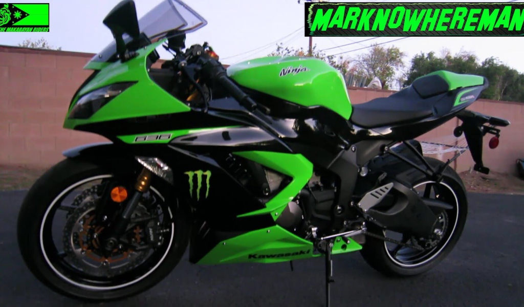 Невероятно быстрый мотоцикл Kawasaki Ninja ZX-6R 636 Performance