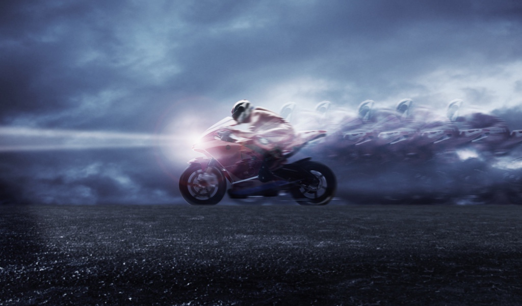 Скорость мотоцикла