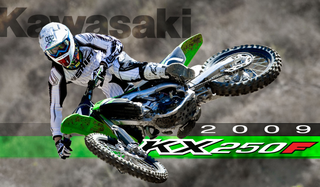 Новый мотоцикл Kawasaki KX 250 F