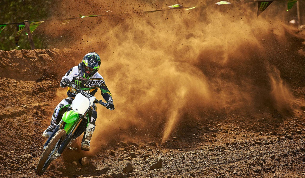 Новый мотоцикл Kawasaki KX 450 F