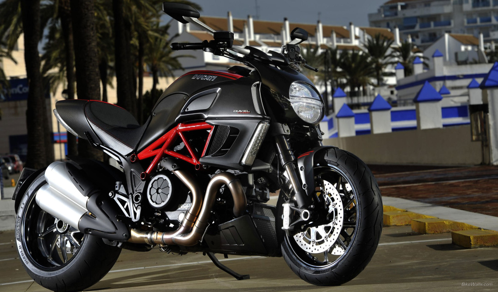 Popular motorcycle Ducati Diavel 