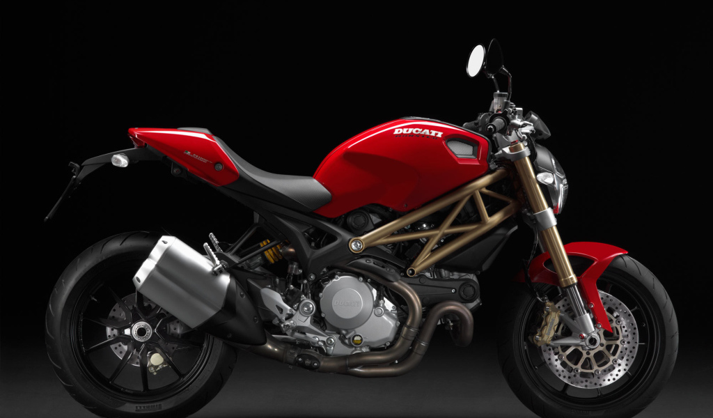 Популярный мотоцикл Ducati Monster 796 Corse Stripe