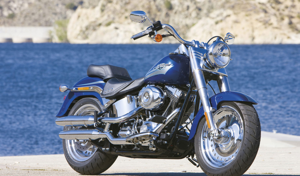 Популярный мотоцикл Harley-Davidson Fat Boy