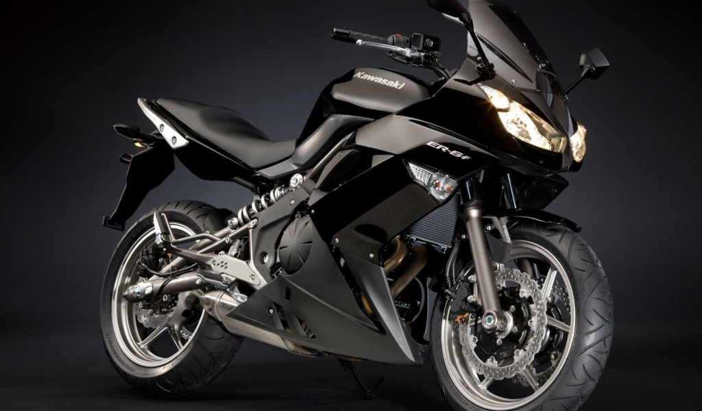 Популярный мотоцикл Kawasaki ER-6f