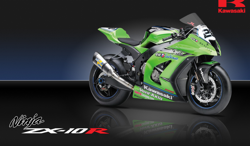 Популярный мотоцикл Kawasaki Ninja ZX-10R