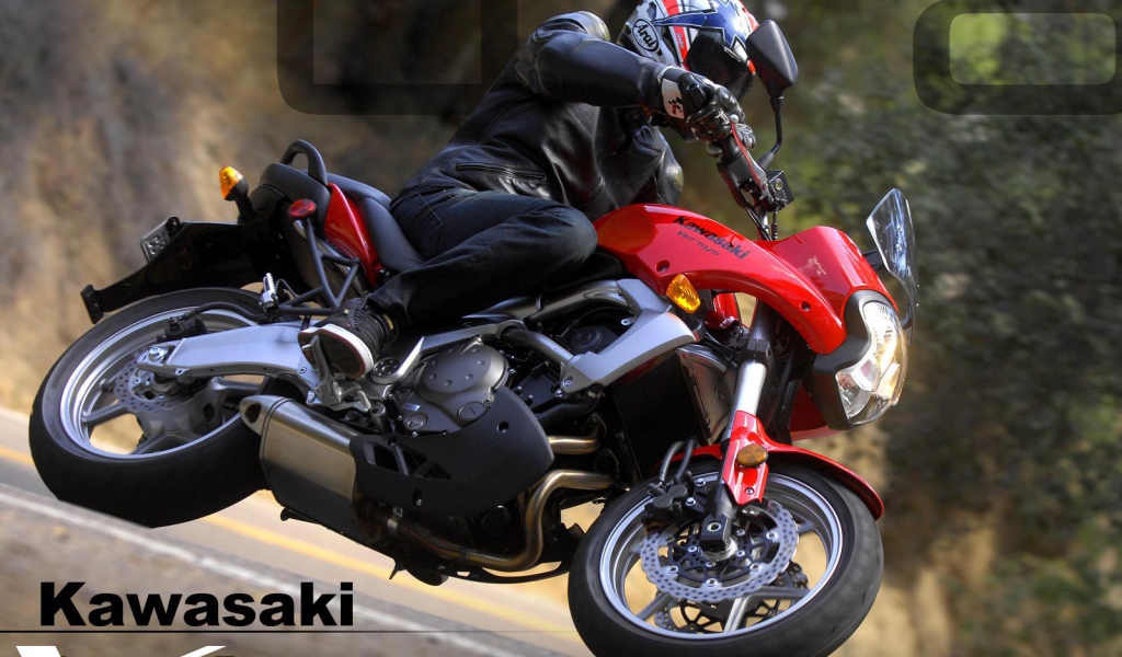 Популярный мотоцикл Kawasaki Versys