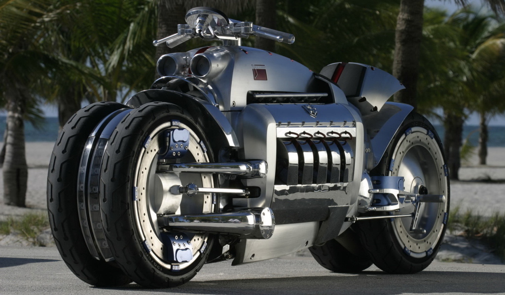 Мощный современный мотоцикл