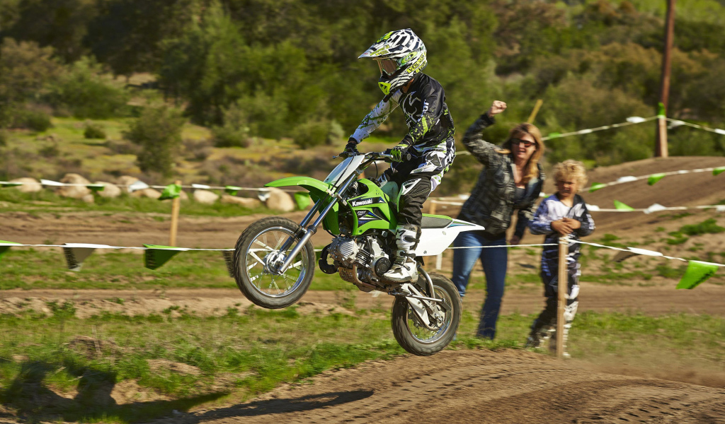 Надежный мотоцикл Kawasaki KLX 110