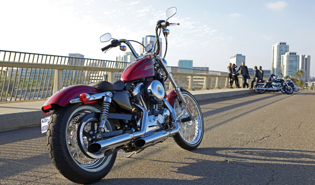 Надежный мотоцикл Harley-Davidson XL 1200V Sportster Seventy-Two