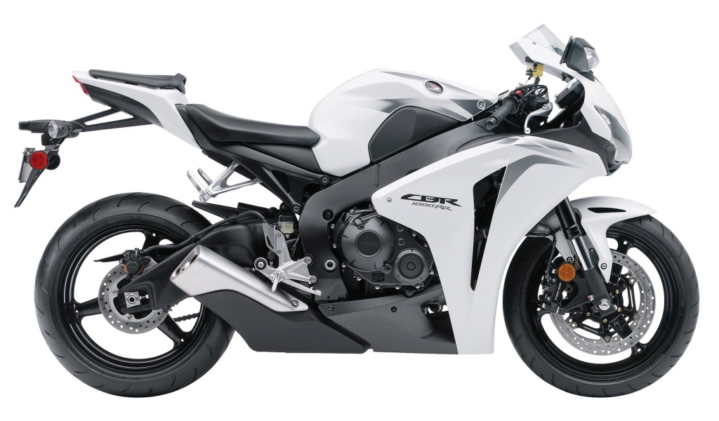 Белый Honda cbr 1000rr