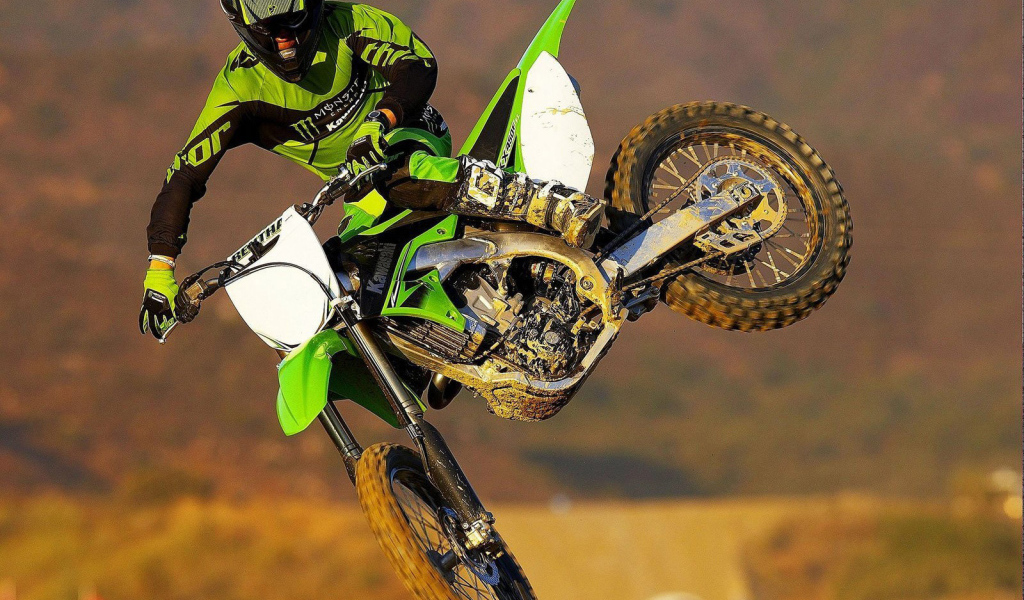 Новый надежный мотоцикл Kawasaki KX 450 F