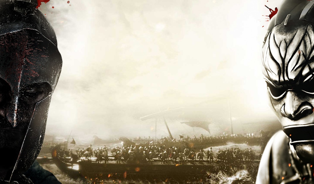 300 спартанцев: Расцвет империи два солдата