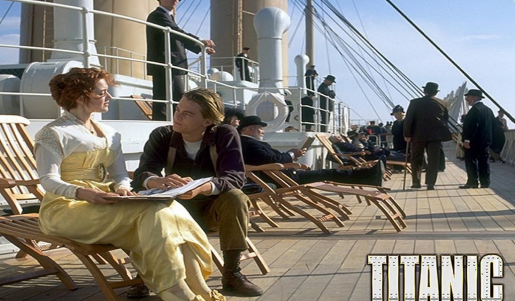 Сцена из фильма Титаник