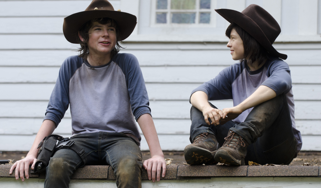 Карл и Карл из Ходячих мертвецов