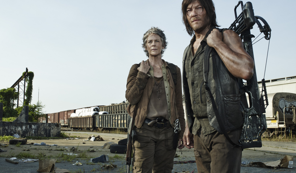 Керол и Дерил из Ходячих Мертвецов