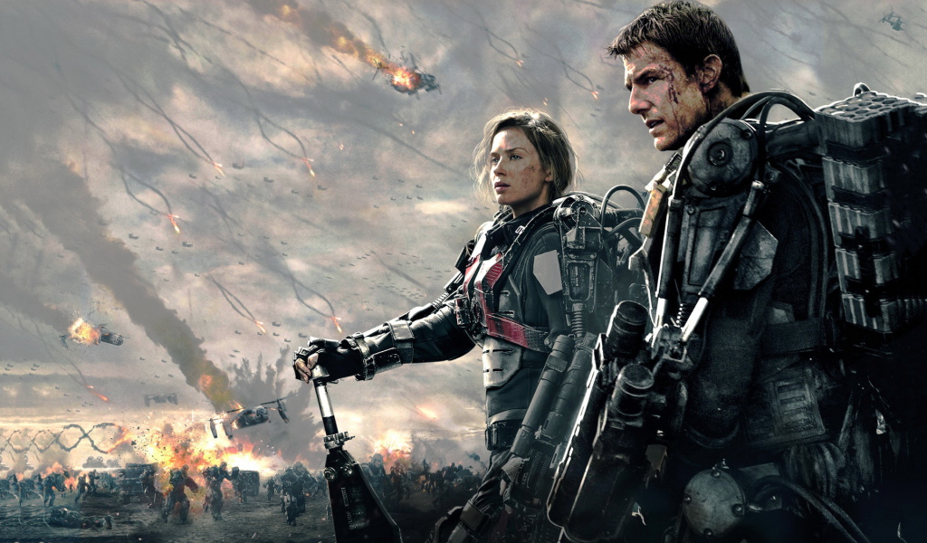 Отличный фильм  Грань будущего 2014